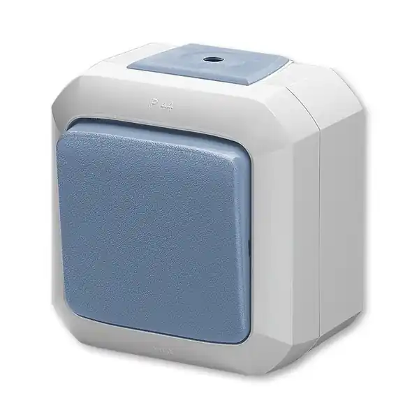 Odeslání Ihned ABB 3558N-C06510 M Přepínač střídavý, řazení č.6, IP54, modrá