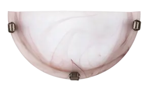 Cenová Bomba RABALUX 3053 Alabastro E27 1x MAX 60W IP20 tobacco alabaster/ bronzová bílá klip