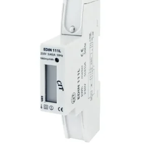 Vysoce Kvalitní ELEMAN 1008810 Elektroměr EDIN 111L, 45A, 1mod., LCD, 1-fáz., 1-tar., podružný