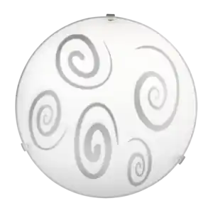 RABALUX 1822 Spiral E27 1x MAX 60W IP20 bílá/ průhledná Trendový