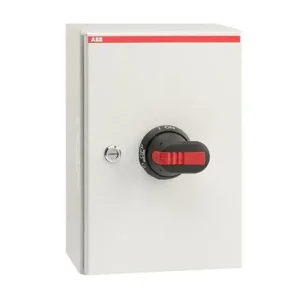 Cenová Bomba ABB ELSYNN OTL100B4U Otočný odpínač 4p 100A IP65,černá rukojeť uzam. *1SCA022562R8600