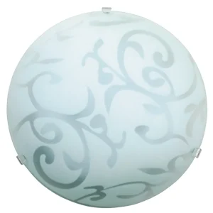 RABALUX 1845 Scroll E27 1x MAX 60W IP20 bílá/ průhledná Oblíbený