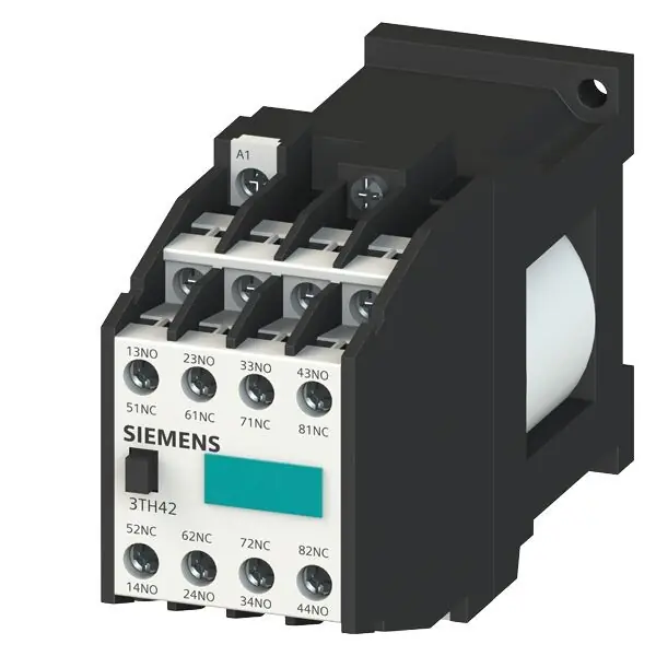 Novinka SIEMENS 3TH4262-0BB4 CONTACTOR RELAY 62E EN 50 011 6NO+2NC, SCREW TERMINALS DC OPERATION D