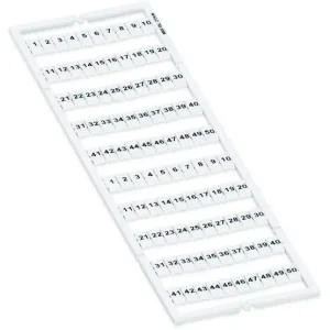 Moderní WAGO 793-5566 Označovací štítky s potiskem 1-50