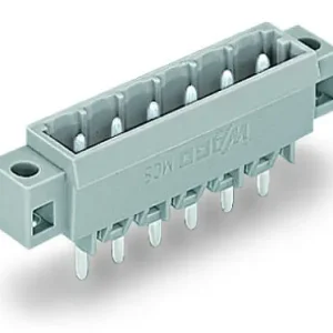 WAGO 231-136/040-000 Konektor 1.0 mm do PCB 6pin šedá Aktuální