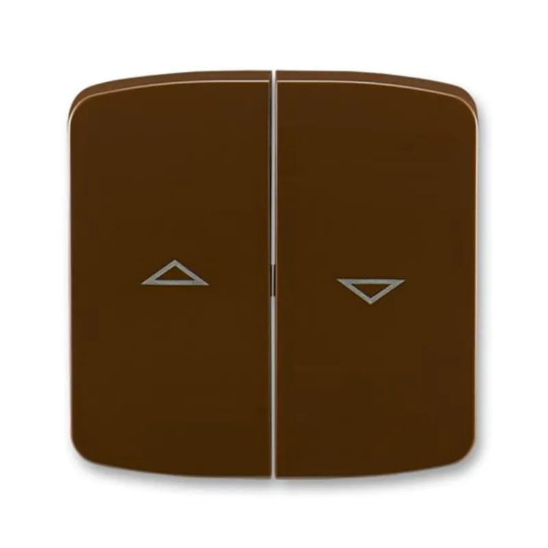 Výprodej ABB 3558A-A662 H, TANGO Kryt spínače žal., dělený, s pot.; hnědá