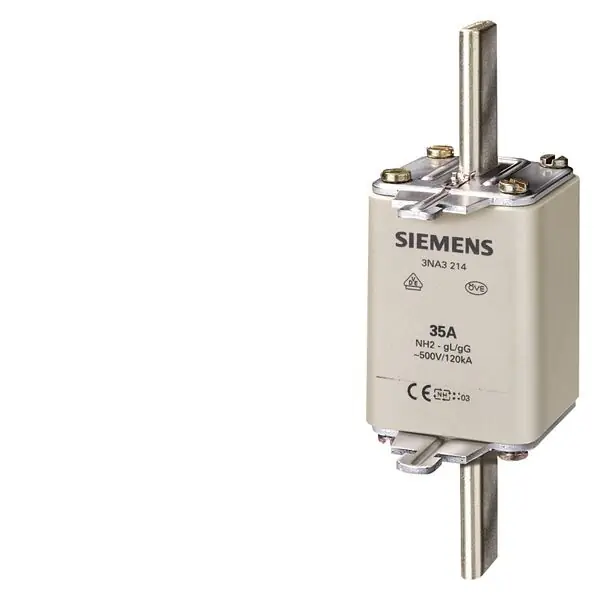 SIEMENS 3NA3260 LV HRC FUSE LINK GL/GG WITH NON-INSULATED GRIP LUGS WITH FRONT INDICATOR S Velkoobchod