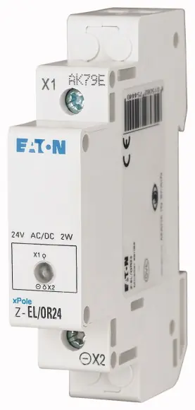 Autentický EATON 275444 Z-EL/OR24 Světelné návěstí oranžová 24VAC/DC