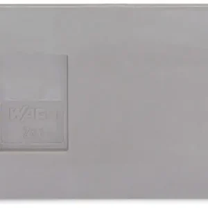 Autentický WAGO 283-350 Koncová a středová přepážka 2,5mm šedá