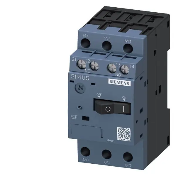 SIEMENS 3RV1011-1HA15 CIRCUIT-BREAKER, SIZE S00, FOR MOTOR PROTECTION, CLASS 10, A REL.5.5 Nejlepší Volba