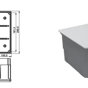 TREMIS Z800 / KDZU krabice do zateplení - univerzální, bílá Aktuální