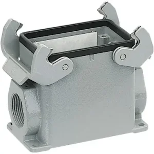 Vrácení Zdarma HARTING 19300160271 Han B Base Surface HC 2 Levers 2x M25