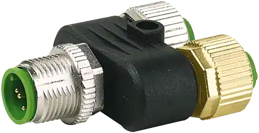 MURR 7000-41121-0000000 T-kus M12 M 5-pin / 2x M12 F 4-pin Levný
