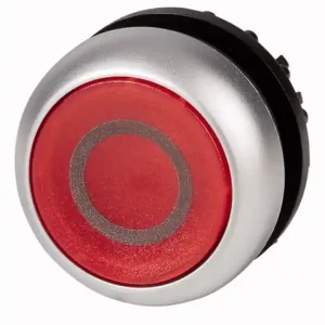 EATON 216936 M22-DL-R-X0 Hlavice tlačítka, prosv.zapuštěné,bez aret.O červená Levný