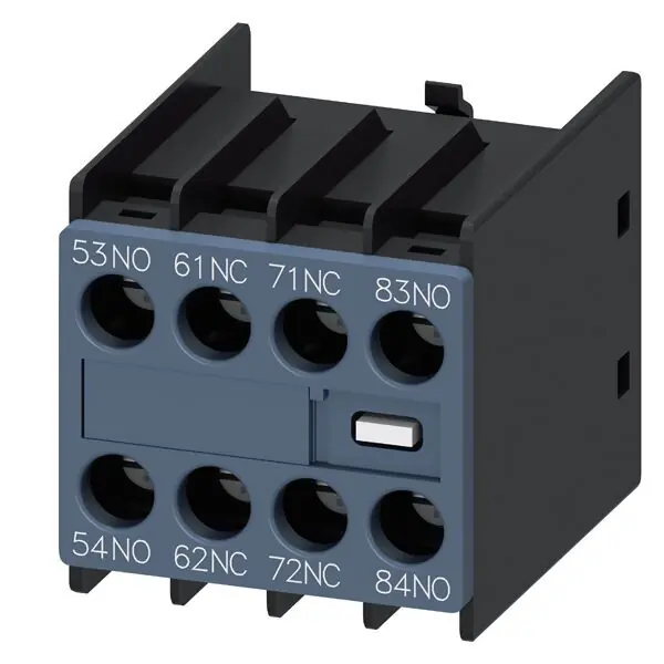 SIEMENS 3RH2911-1GA22 AUX.SWITCH BLOCK,FRONT,2NO+2NC, Originální