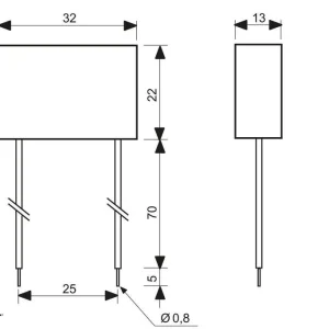 Doprava Zdarma FINDER 026.00 kondenzátor 20/26, 10 spínačů s doutn. <1,5mA