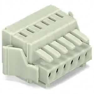 WAGO 734-102/037-000 Konektor 1.5 mm2 2pin s ochranou proti přepólování světle šedá Záruka V Ceně