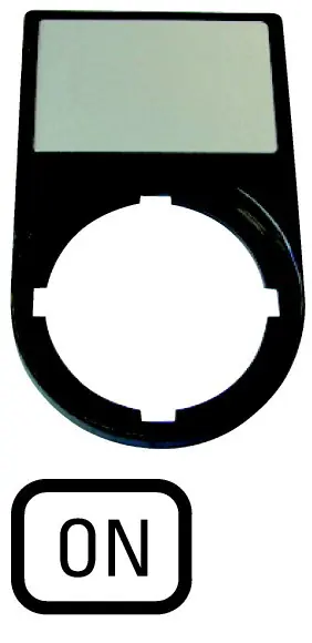 EATON 216496 M22S-ST-GB6 Nosiče štítků-komplety, 30x50mm, oblé, černé ON Poslední Šance