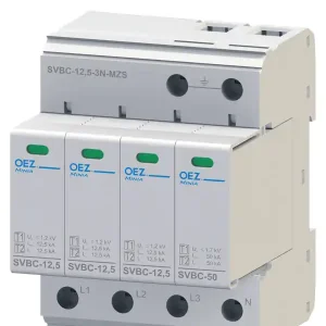 Kup Teď OEZ SVBC-12,5-3N-MZ Kombinovaný svodič bleskových proudů a přepětí *OEZ:40621