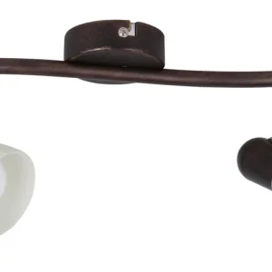 Časově Omezené RABALUX 6592 Soma E14 2x MAX 40W IP20 antickáhnědá/ krémová