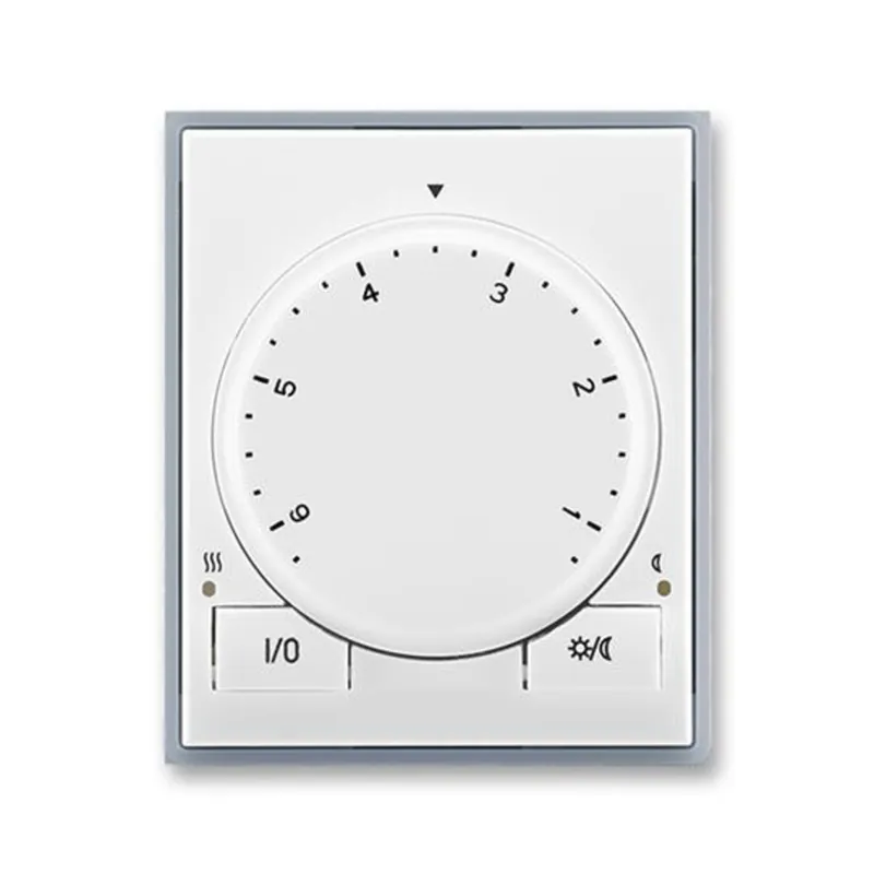 ABB 3292E-A10101 04, ELEMENT Termostat univerzální otočný; bílá/ledová šedá Akční Nabídka