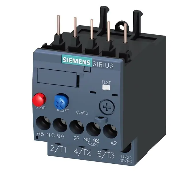 Ihned K Objednání SIEMENS 3RU2116-1AB0 Přepěťové tepelné relé 1.1...1.6 A pro ochranu motoru
