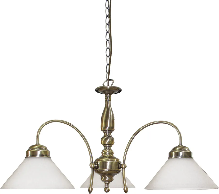 RABALUX 2703 Marian E27 3x MAX 60W IP20 bronzová bílá/ bílá Ruční Výroba