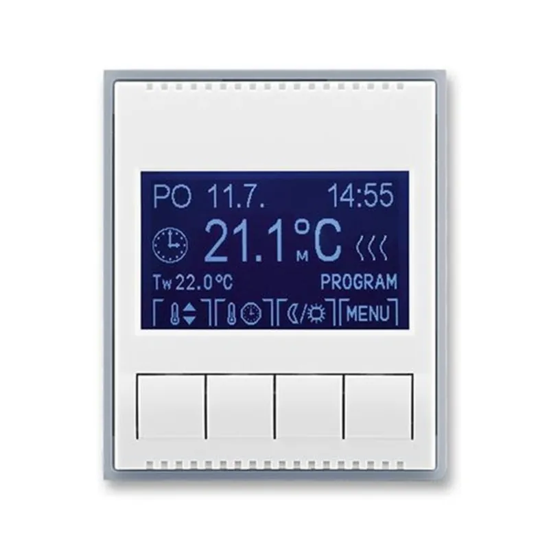 ABB 3292E-A10301 04, ELEMENT Termostat univerzální programovatelný; bílá/ledová šedá Velkoobchod
