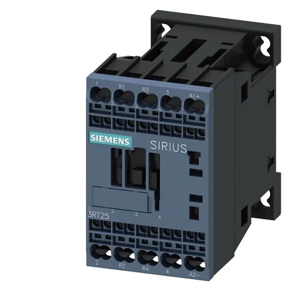 SIEMENS 3RT2517-2BF40 2NO+2NC CONTACTOR, AC3: 5.5KW DC 110V 4-POLE, 2NO+2NC, SZ: S00, SPRI Cenový Hit