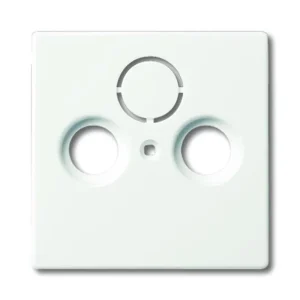 ABB 2CKA001724A4293, FUTURE Kryt zásuvky TV+R+SAT; mechová bílá; 1743-884 Akce