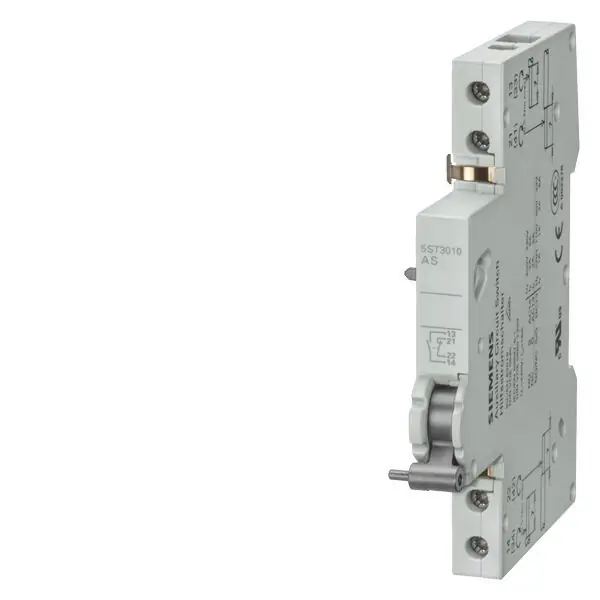 Tovární Cena SIEMENS 5ST3013 AUXILIARY CIRCUIT SWITCH MOUNT. 1MC+1BC, FOR SMALL POWER FOR CIRCUIT-BREAK