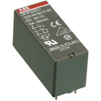 ABB ELSYNN CR-P230AC1 1c/o, 16A, 230V AC Relé *1SVR405600R3000 Ihned K Objednání