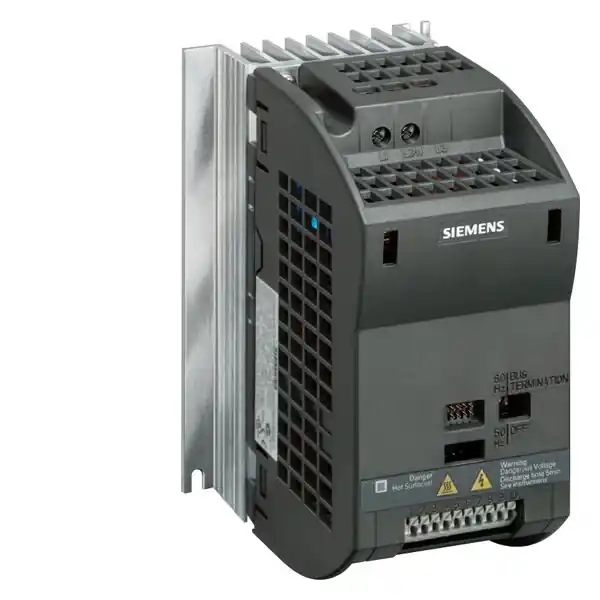 Exkluzivní SIEMENS 6SL3211-0AB12-5BA1 SINAMICS G110 - CPM110 AC-DRIVE,BUILT IN CL. B FILTER 1AC200-24