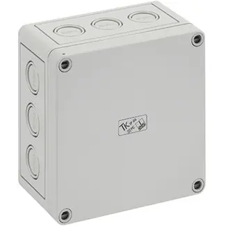 SPELSBERG 12740501 Krabice prázdná IP66 TK PC 1313-7-m 130x130x75mm,šedá Časově Omezené