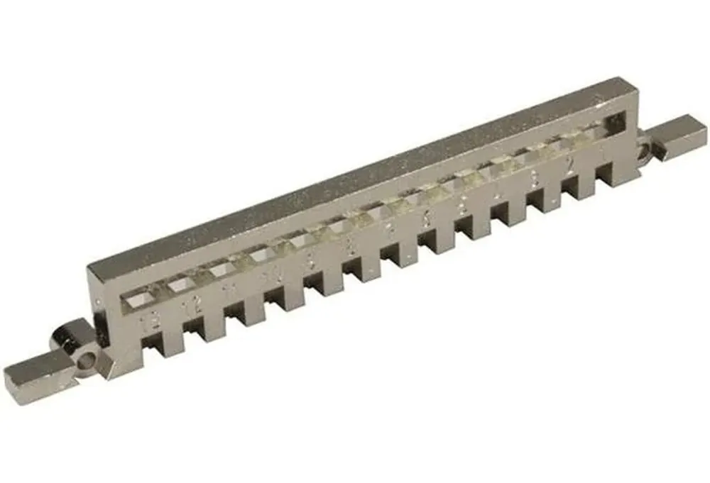 Expresní Doručení HARTING 09069009985 DIN-Power D20 Coding Comb metallized