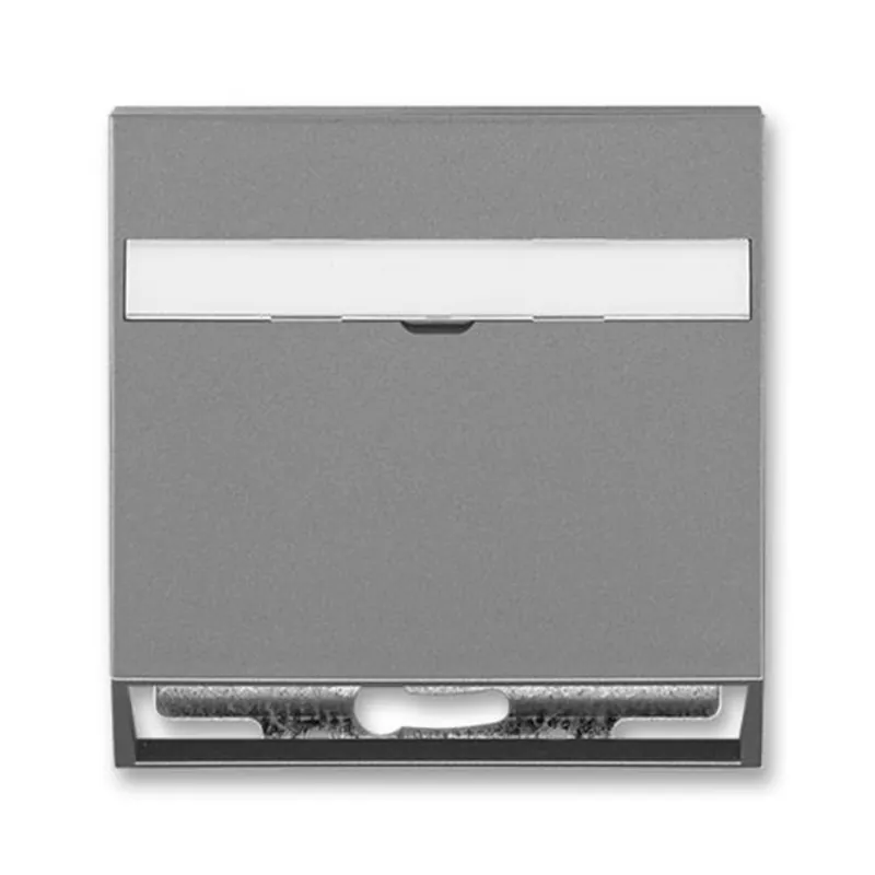 ABB 5014M-A00100 36, NEO Kryt zásuvky kom., s pop.pol.; ocelová Originální