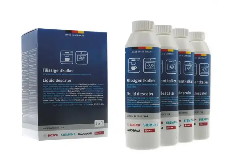 Originální Bosch Siemens 00312012 tekutý odvápňovač parní trub a kávovarů - 4ks