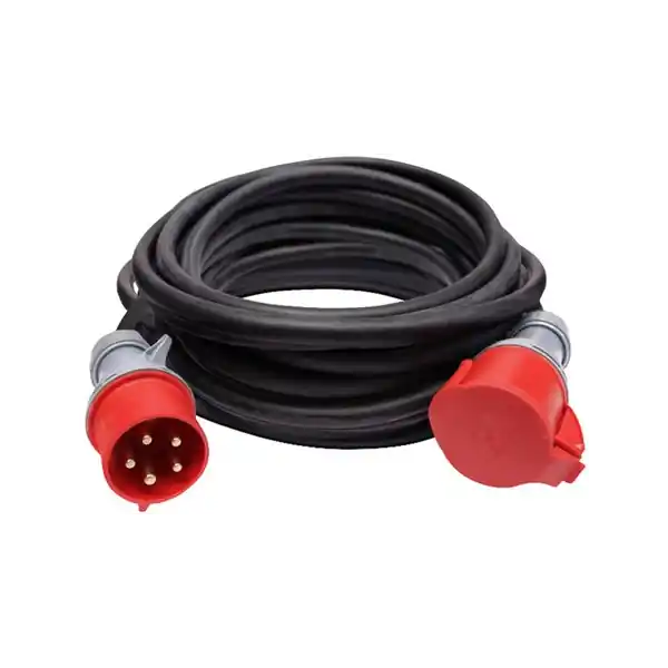 Expresní Doručení Prodlužovací kabel 400V 32A 5p gumový 20m