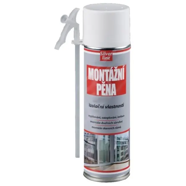 Limitovaná Edice Montážní pěna trubičková Silver Line 500ml