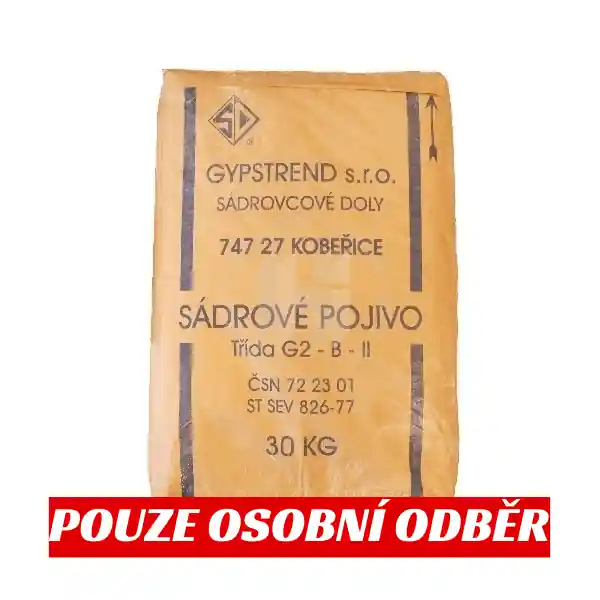 Značkový Sádra šedá 30 kg