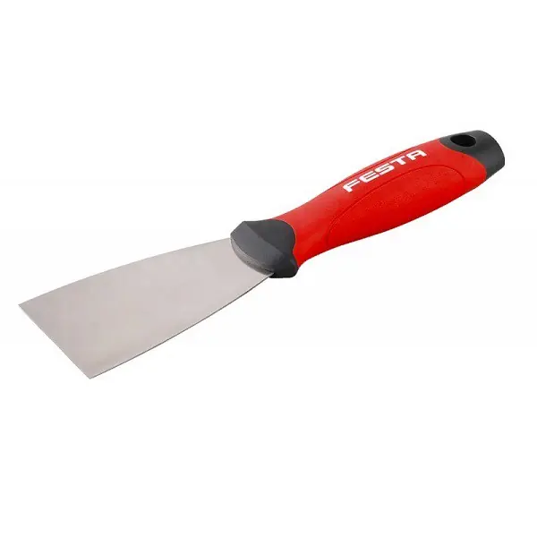 Vysoce Kvalitní Špachtle 60 mm nerez s gumovou ručkou FESTA