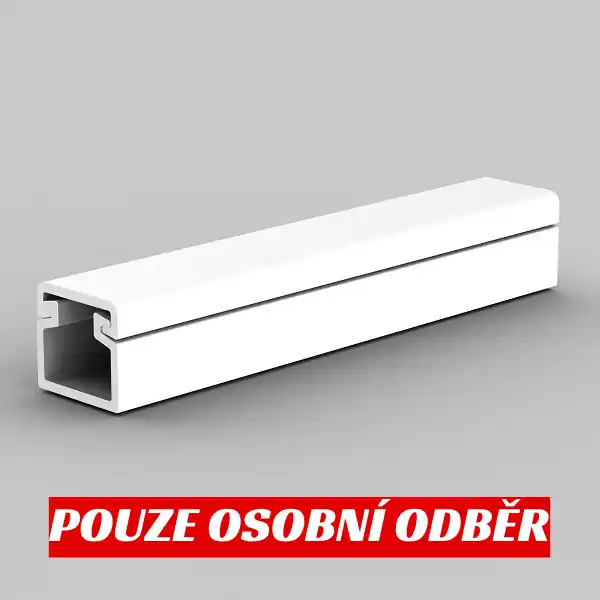 Lišta na kabely 11x10mm, 2m, bílá Doprava Zdarma