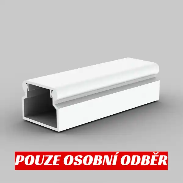 Lišta na kabely 18x13mm, 2m, bílá Doprava Zdarma