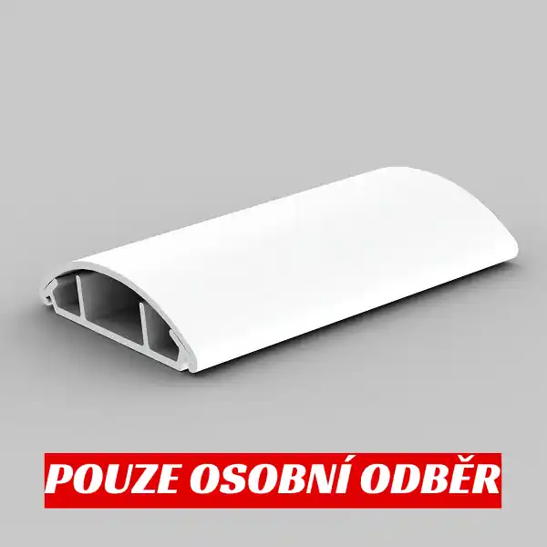 Podlahová lišta na kabely LO 50 HD, 2m, bílá Prémiový