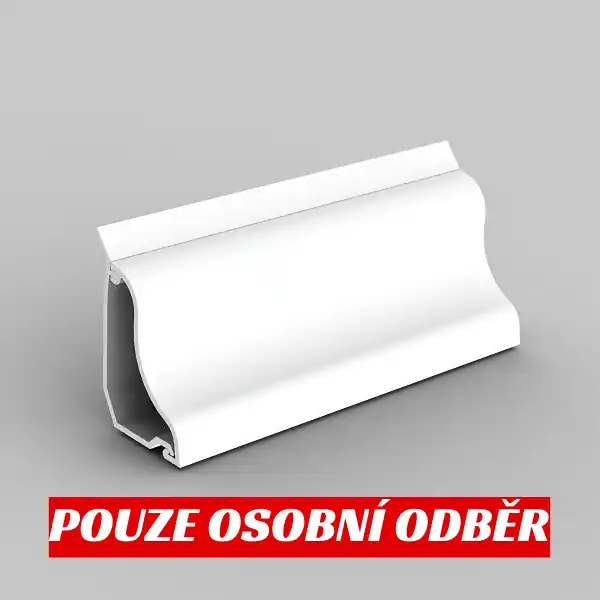 Podlahová lišta na kabely LP 35 HD, 2m, bílá Garance Vrácení Peněz