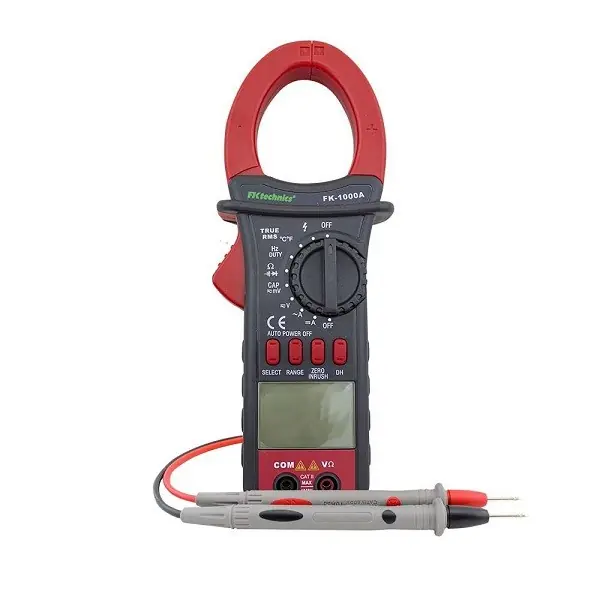 Klešťový multimetr FK1000A-N max. 1000V/1000A Ruční Výroba
