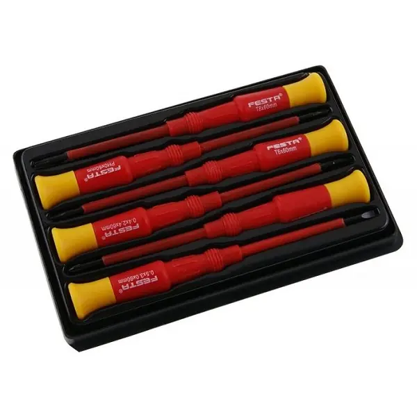 6-dílná sada mini šroubováků FESTA 18415 VDE Záruka V Ceně