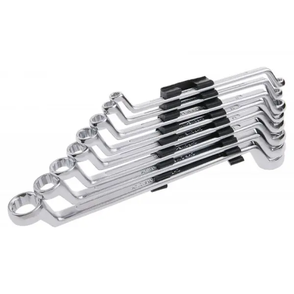 Prémiový Očkové vyhnuté klíče FESTA CrV 6-22mm, 8ks