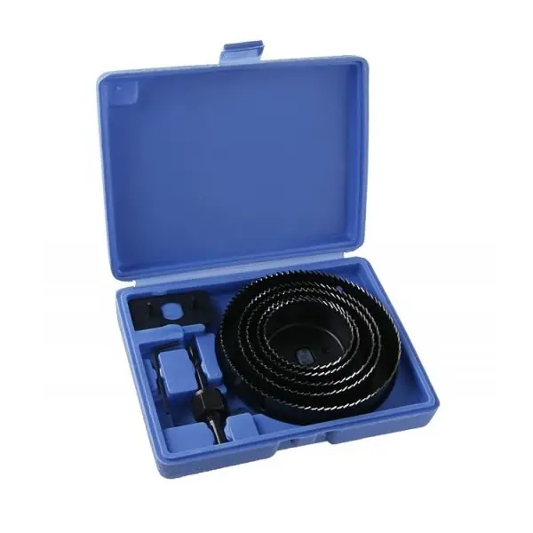 Sada korunkových vrtáků do dřeva a SDK Ø64-127mm FESTA 24706 Výhodná Nabídka