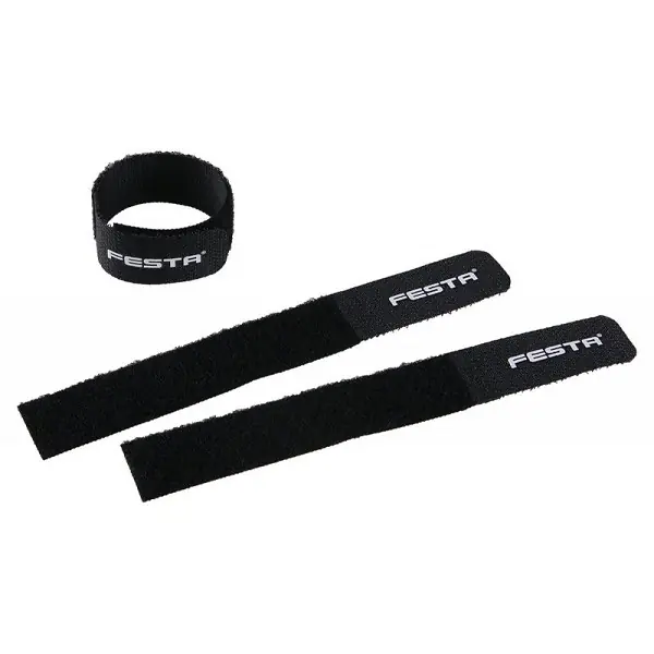 Páska na suchý zip FESTA 20x150mm 3ks, černá Velkoobchod